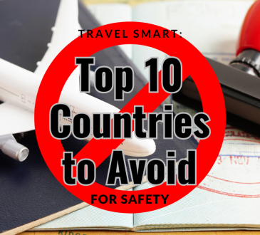 Travel Smart: Top 10 Countries to Avoid in 2025 for Safety